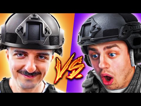 Dieser komische Mann hat mich zu einem 1v1 herausgefordert...