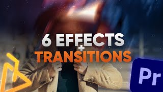 Top 6 EFFECTS and TRANSITIONS in PREMIERE - AEJuice Review