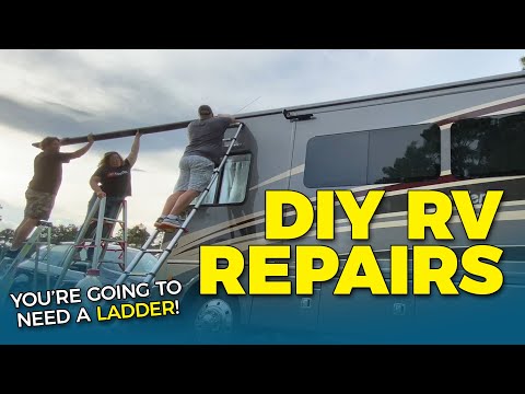 RV DIY Repairs - Tough Top Awnings Replacement Slide Topper Fabric