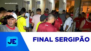 Sergipe e Confiança fazem o 1° jogo da final do campeonato sergipano - JE