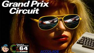GRAND PRIX CIRCUIT – Commodore 64 (1988) | Real F1 Racing Simulation on the C64