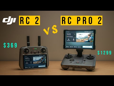 DJI RC Pro 2 vs DJI RC 2 - Worth the EXTRA $$$ ??