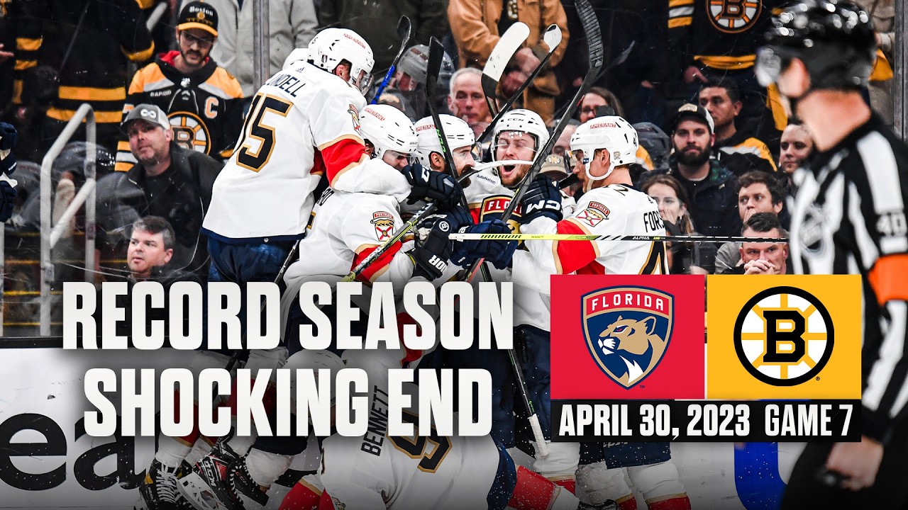 FULL REPLAY: Stunning 1st Round Upset! Panthers @ Bruins | 2023 NHL Playoffs