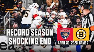 FULL REPLAY: Game 7 Upset | Panthers vs Bruins | 2023 Stanley Cup Playoffs