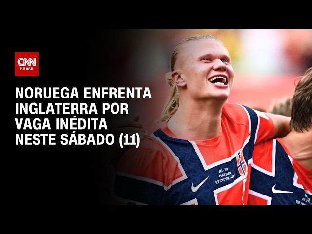 Copa do Mundo: Noruega encara Inglaterra e mira vaga inédita na semifinal | CNN PRIME TIME