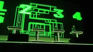 Kraftwerk Intro Numbers the Royal Albert Hall London 3rd night