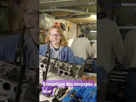 Les filles démontent le moteur TU de la Peugeot 205 🤘