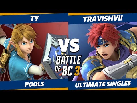 Smash Ultimate Tournament - Ty (Link) Vs. TravishVII (Roy) BoBC3 SSBU Pools