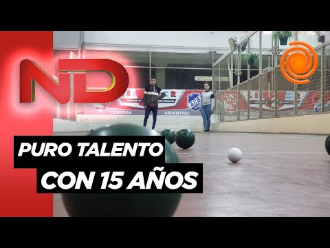 ¡Conocemos al ÚNICO cordobés que se va derecho al Mundial de Bochas!