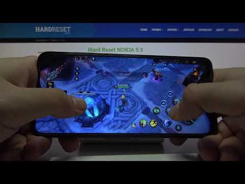 Gameplay of League of Legends: Wild Rift on NOKIA 5.3 - Mobile Gaming Test