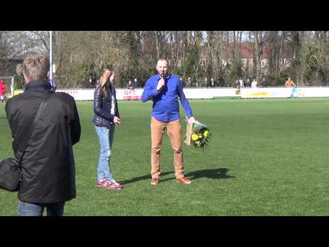 Huldiging Daphne van Domselaar LSVV (22 maart 2015)