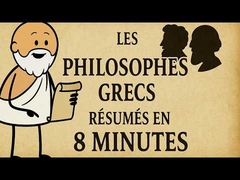 Tous les philosophes grecs résumés en 8 minutes ⏳🧠 #Philosophie