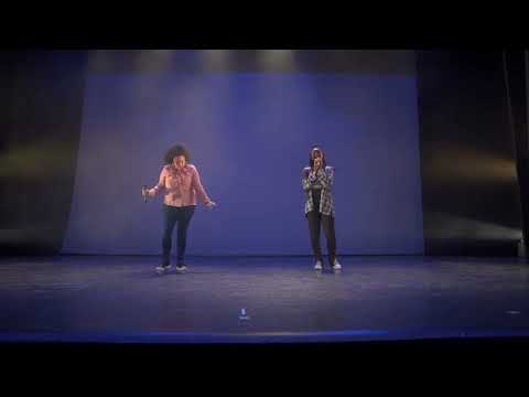 Doree and Shreena Singing at Konverse Showcase 22 | Front Camera View