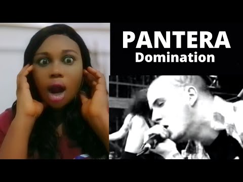FIRST TIME HEARING PANTERA - DOMINATION (OFFICIAL MUSIC VIDEO) REACTION