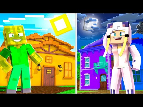 TAG HAUS ☀️ vs. 🌚 NACHT HAUS!  ✿ Minecraft [Deutsch/HD]