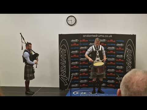 Jake Joergensen Hornpipe & Jig set @ World Solo Drumming Championships 2023