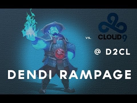 Dendi Rampage vs  C9 @ D2CL Finals