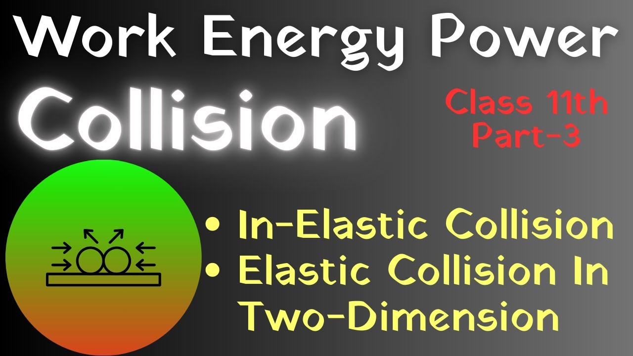 Work Energy And Power Class 11 | Work Energy And Power | Class 11 Work Power And Energy | Collision