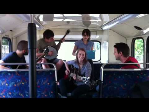 Pocket Satellite - Rocks in Shoes (Live on the Tramlines Buskers Bus!)