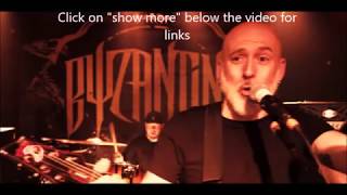 Byzantine debut new track “New Ways To Bear Witness“ off Cicada Tree - Origin in studio #1