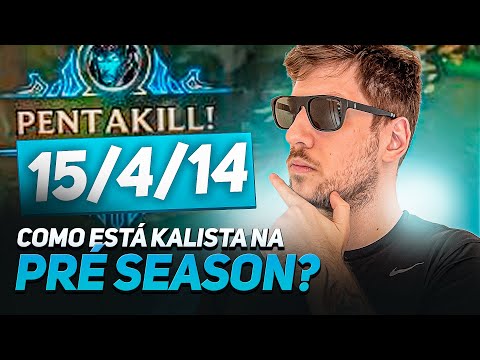 DESCOBRI A RUNA MAIS ROUBADA PARA KALISTA NA PRÉ TEMPORADA!