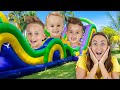 Vlad And Niki Field Day Challenges With WWE Superstar