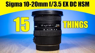 Video thumbnail for 15 Things About The Sigma 10-20mm f/3.5 EX DC HSM Lens by Aperture Atlas