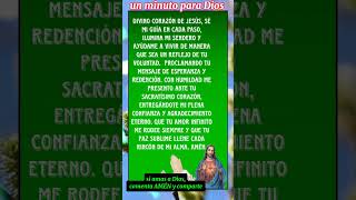 oracion al sagrado corazón de Jesús
