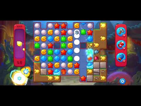 Fishdom level 3355 had extra moves and used hammer and hand