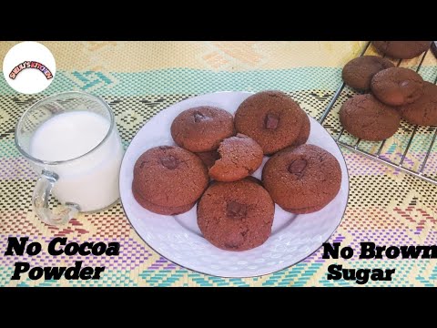 Chocolate Cookies recipe without & with Oven|No Cocoa powder||How to make Cookies|Homemade cookies