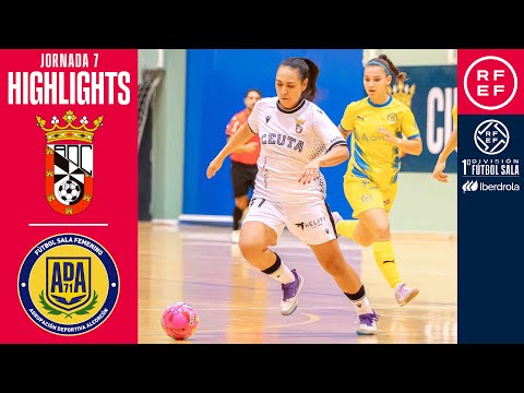 Resumen #PrimeraIberdrola | AD Ceuta FC 3-5 Arriva AD Alcorcón | Jornada 7