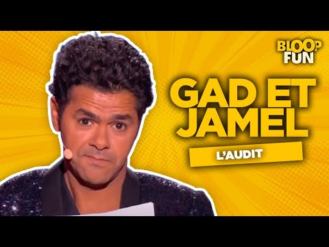 Jamel Debbouze et Gad Elmaleh - L'AUDIT - Sketch humour - KS