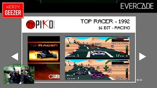 'Top Racer' on the Evercade
