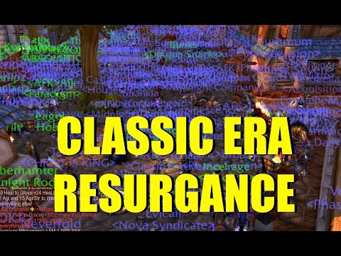 ⚡️CLASSIC ERA (Vanilla WoW) resurgence continues - Whitemane SERVER TOUR - w/ Commentary⚡️