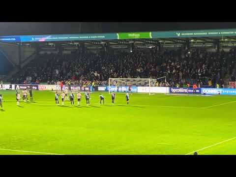 Aaron Morley goal for Bolton Wanderers Vs Wycombe Wanderers at Adams Park English League 1 Penalty
