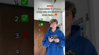 Download lagu SONG TEST🎶🎤 - Love edition😍❤️‍🔥😉 mp3