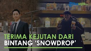 Syuting Drama Baru, Jung Hae In Dapat Dukungan dari Jisoo BLACKPINK & Bintang 'Snowdrop'