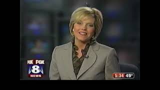 Fox 8 News - Cleveland, Ohio - Partial Broadcast (VHS, 2008)
