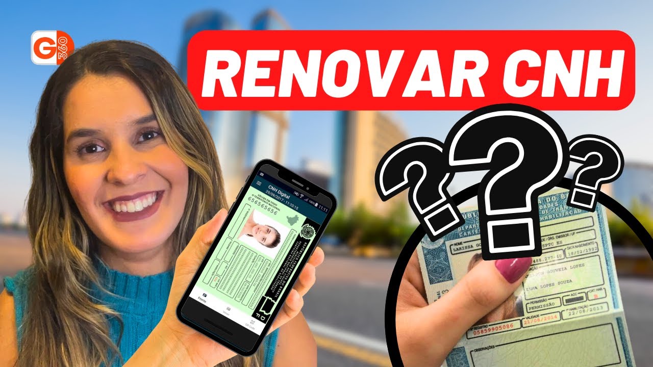 COMO RENOVAR SUA CNH EM 2024: VEJA O PASSO A PASSO PARA SUA CARTEIRA DE MOTORISTA FICAR EM DIA!