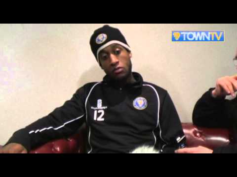Cameron Gayle pre Bury away 14/15 - Town TV