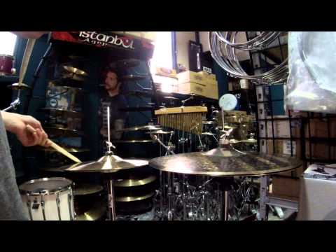 Dream Bliss Hi-hat 15" vs Turkish Dark Hammer Thin Hats 16" drumshop.pl