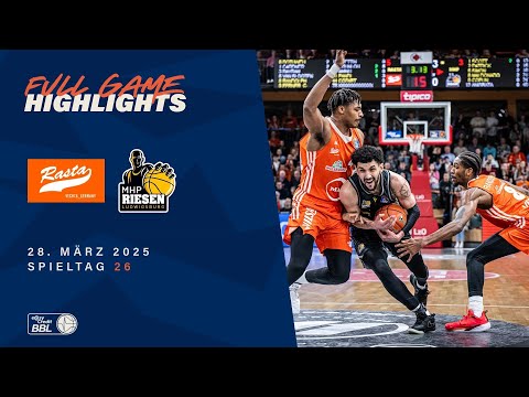 RASTA Vechta vs. MHP RIESEN Ludwigsburg - Full Game Highlights - Spieltag 26, 2024/25