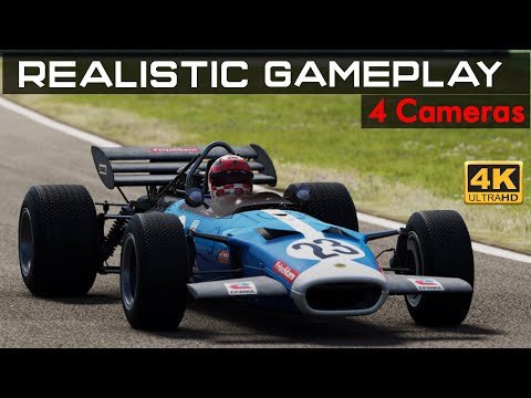 Project Cars 3 - Lotus Type 49C 1967 - Realistic gameplay walkthrough - Logitech g920 - 4K60FPS