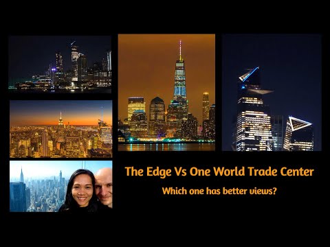 New York City: The Edge Vs The One World Trade Center