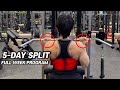 I Tried A 5 Day Workout Split For A Week Here S The Full Routine Workoutroutine Workoutsplit