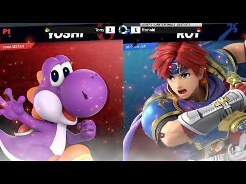 SOS176 SSBU Losers Quarterfinals - Tony (Yoshi) vs Ronald (Roy)