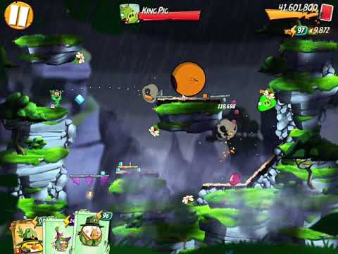 Angry Birds 2 - Map Level 680 - boss room