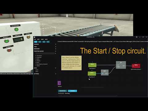 FactoryIO Scene 4 - Que of Items using ControlIO and the CTUD Instruction