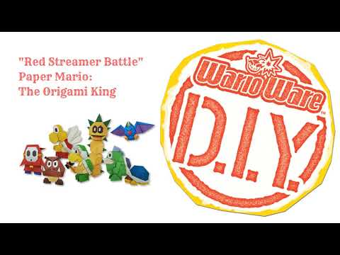 WarioWare DIY Records - "Red Streamer Battle" - Paper Mario: The Origami King
