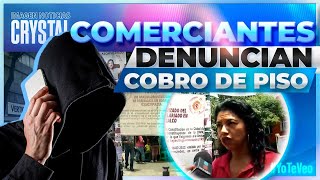 Comerciantes ambulantes de Azcapotzalco denuncian cobro de piso | Noticias con Crystal Mendivil